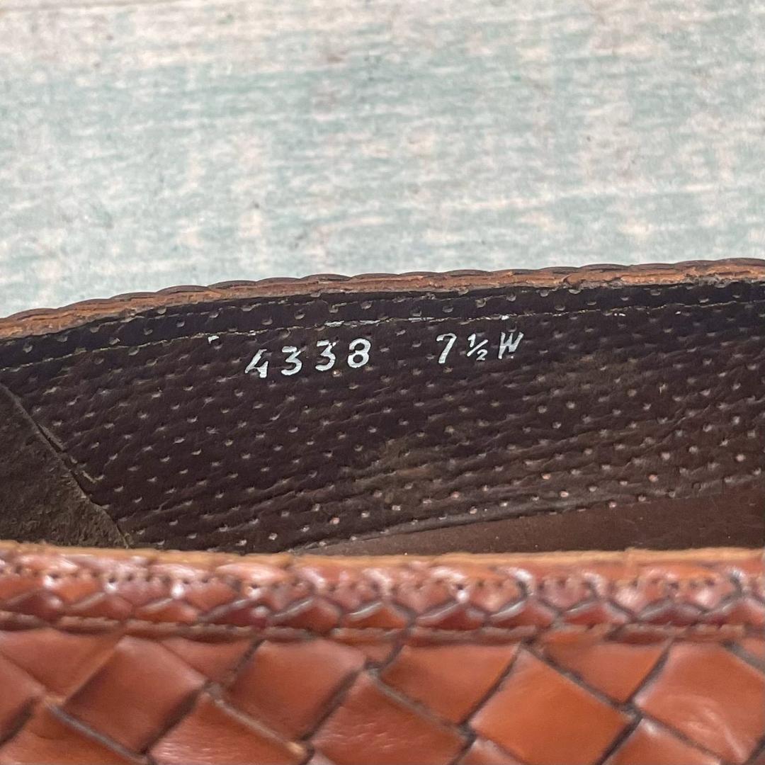 超美品 COLE HAAN 最高級ライン 編込み タッセルローファー
