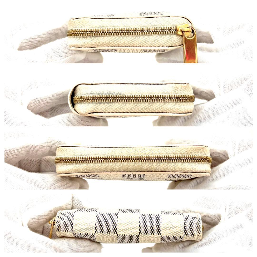 ルイヴィトン ダミエ アズール ジッピーパース ラウンドジップ 小銭入れ