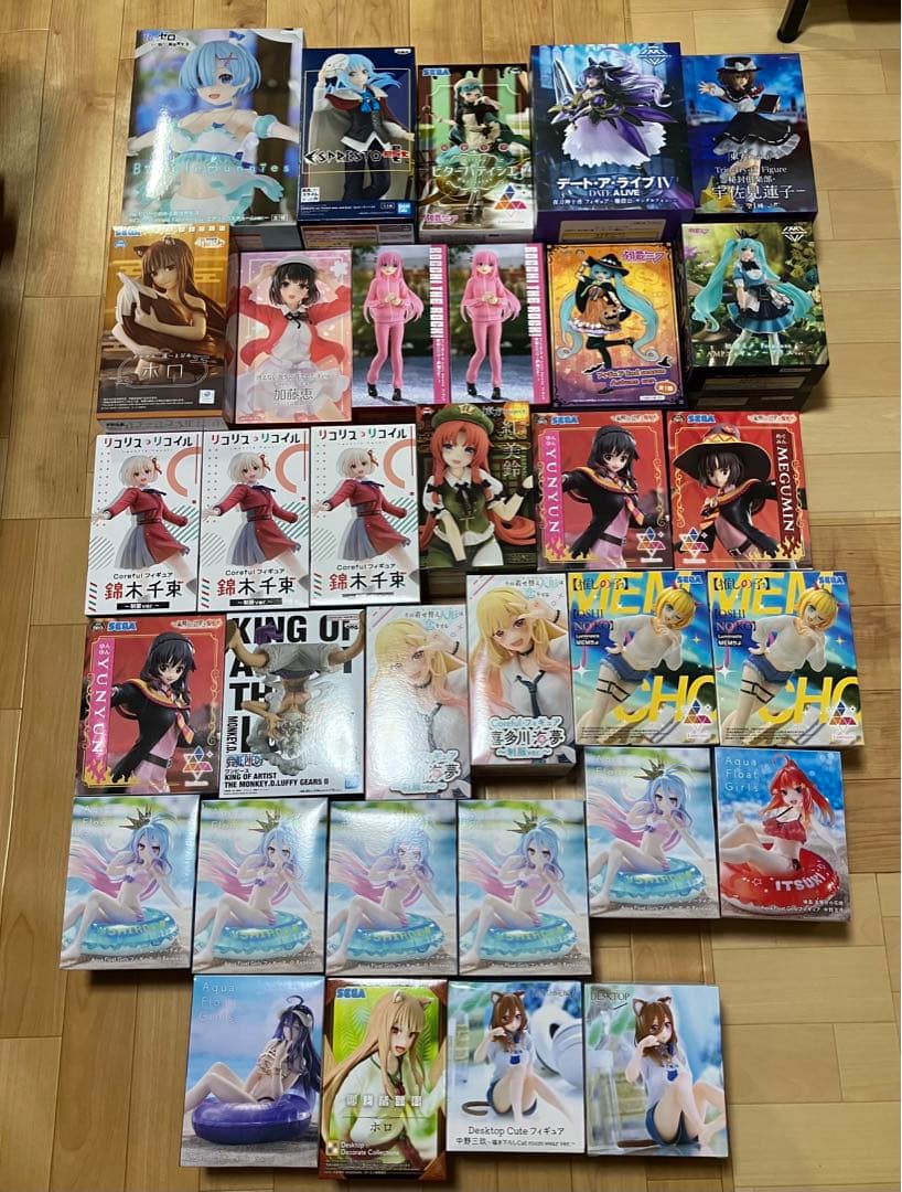 美少女プライズフィギュアまとめ売り未開封品