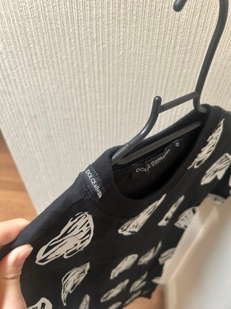✨希少✨DOLCE & GABBANA ハート柄 Tシャツ48