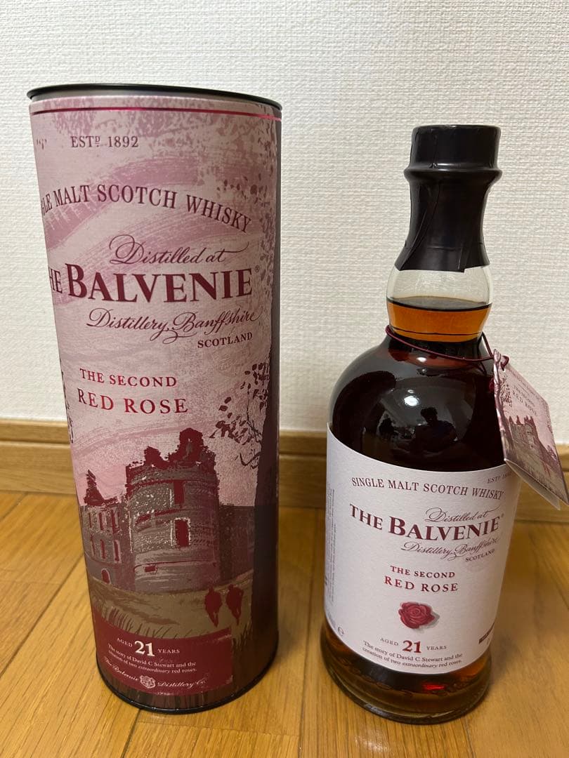 値下げ)THE BALVENIE THE SECOND RED ROSE 21年 値下げ)THE BALVENIE