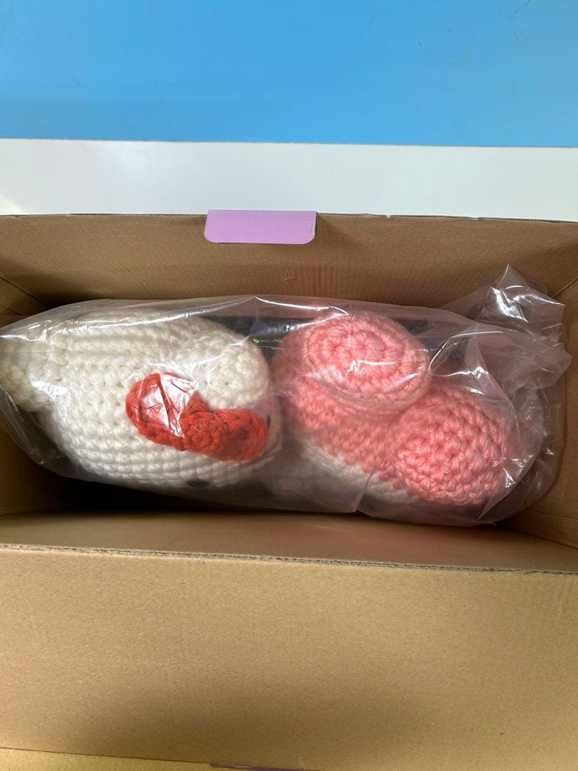 サークルkサンクス　秋のマイメロディフェア　キティ&マイメロ　編みぐるみ　非売品