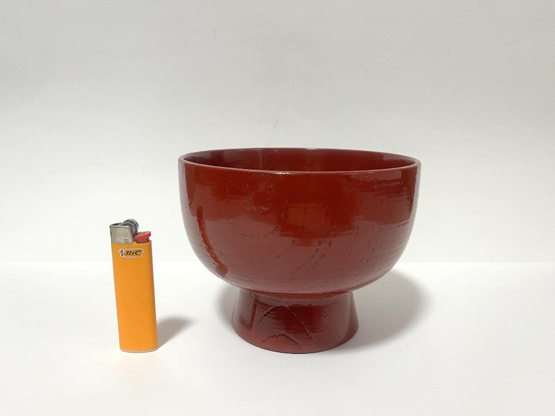 合鹿椀 朱漆 天然木 漆器 / 木製 漆塗 輪島塗