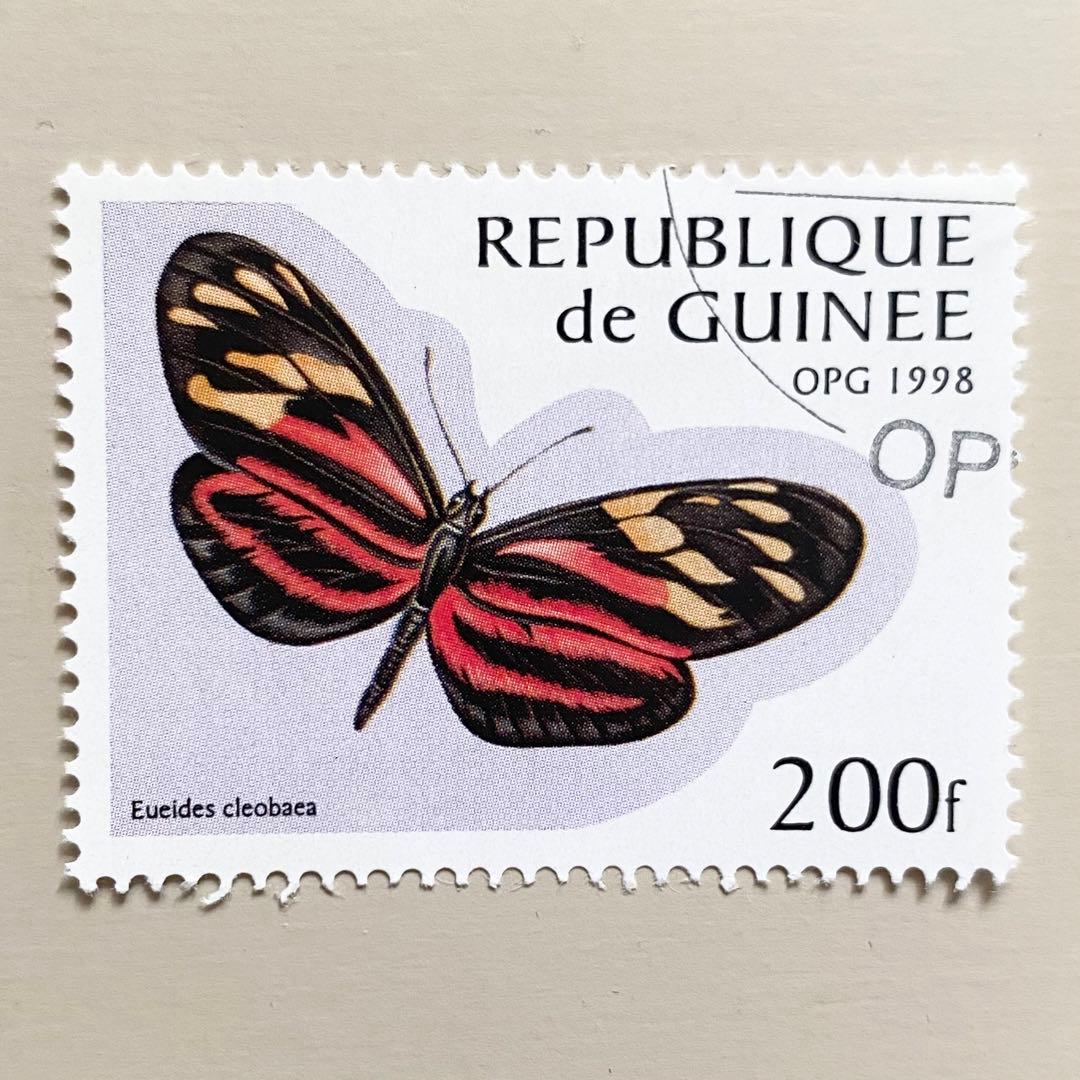 外国切手19枚（世界の蝶切手） - メルカリ