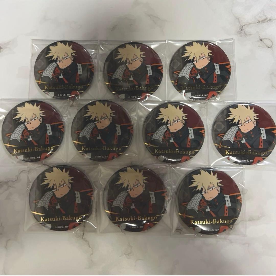 ヒロアカ 爆豪勝己 座れ！イス！ 缶バッジ