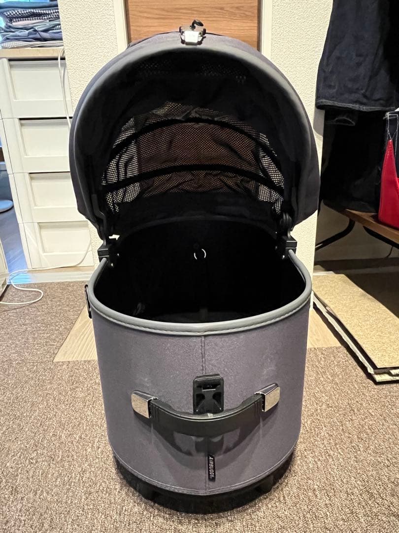 エアバギー ディムグレー レギュラー コット単体とカゴカバー 未使用