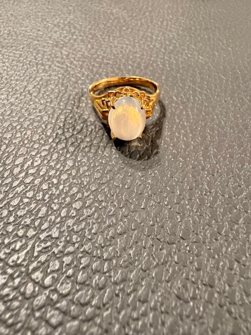 ビンテージ　K18 リング