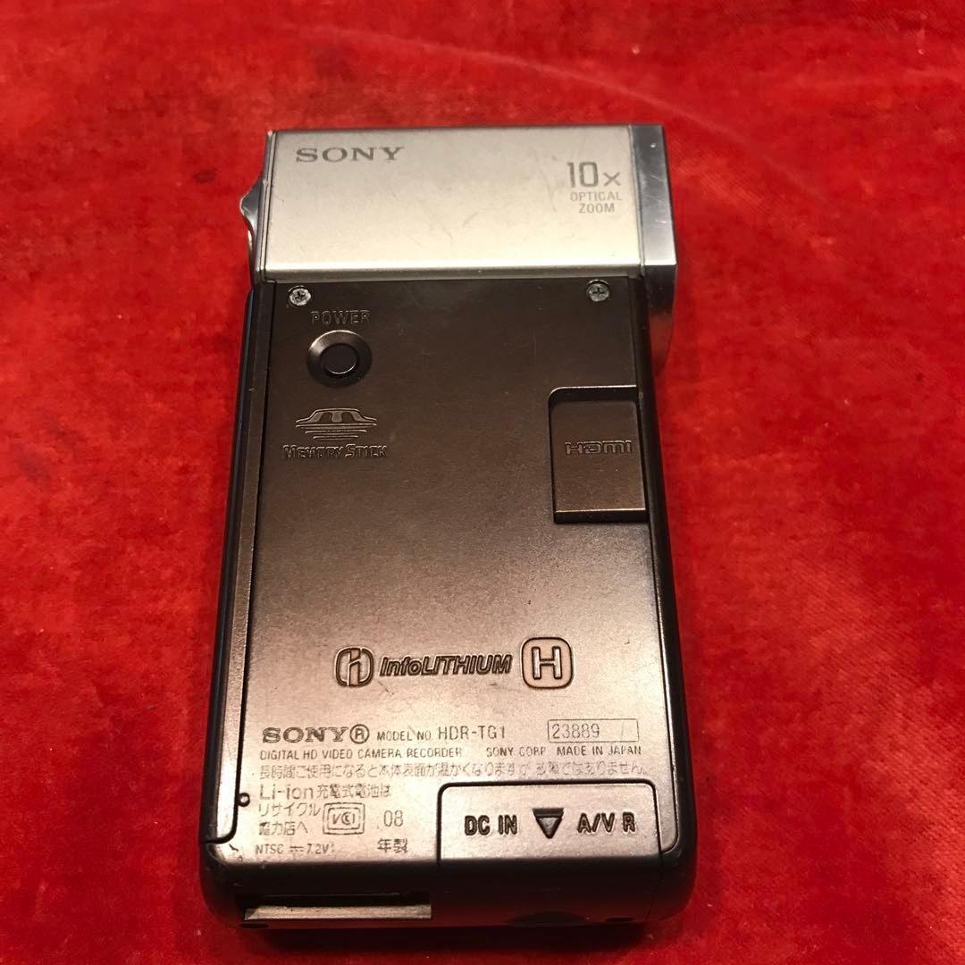 美品　SONY HDR-TG1 デジタルHDビデオカメラレコーダー