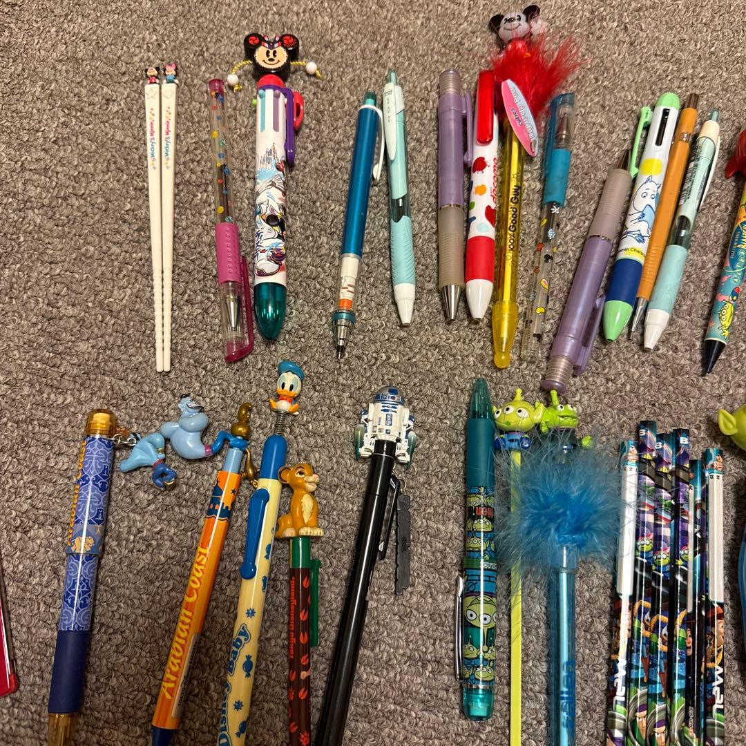 ディズニー リトルグリーンメン アラジン ボールペンセット