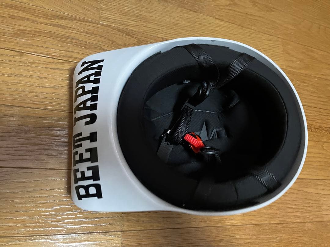 キャップ型ヘルメット　角ツバ　BEET 旧車會