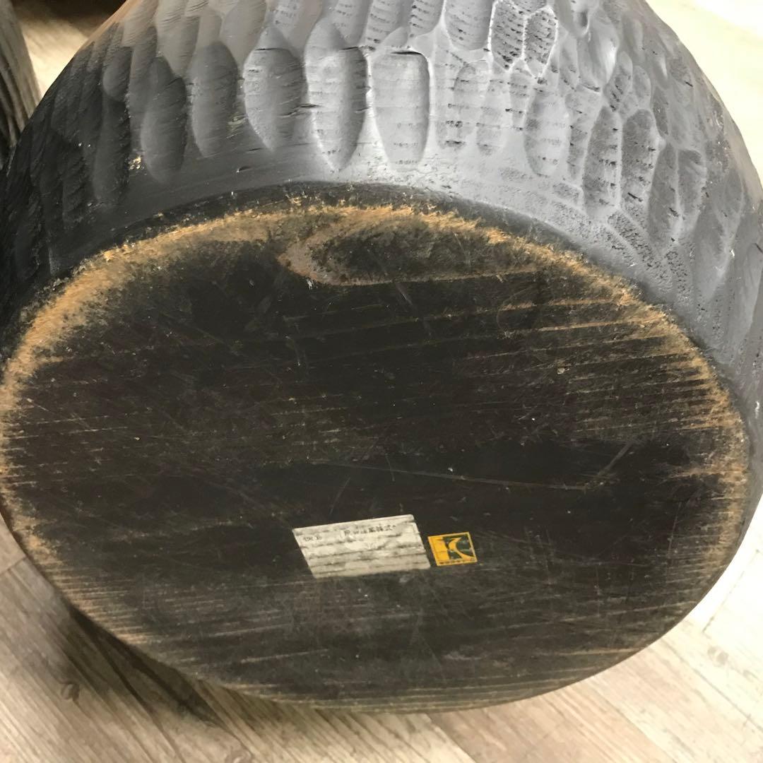 飛騨産業　wavok　スツール ブラック　木製　杉