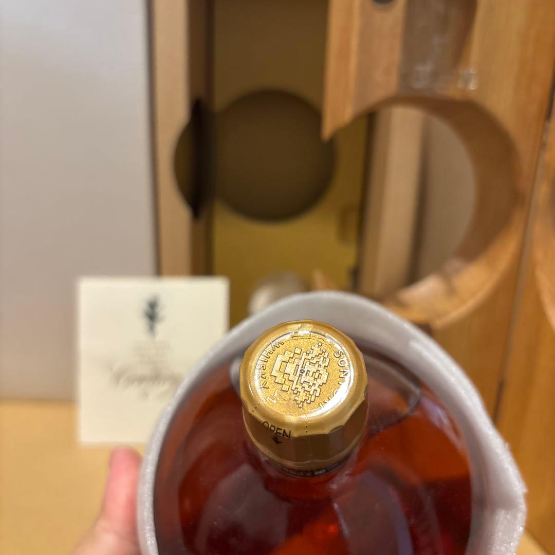 サントリーピュアモルトウイスキー 21年 センチュリー 2001年 土台 箱付き