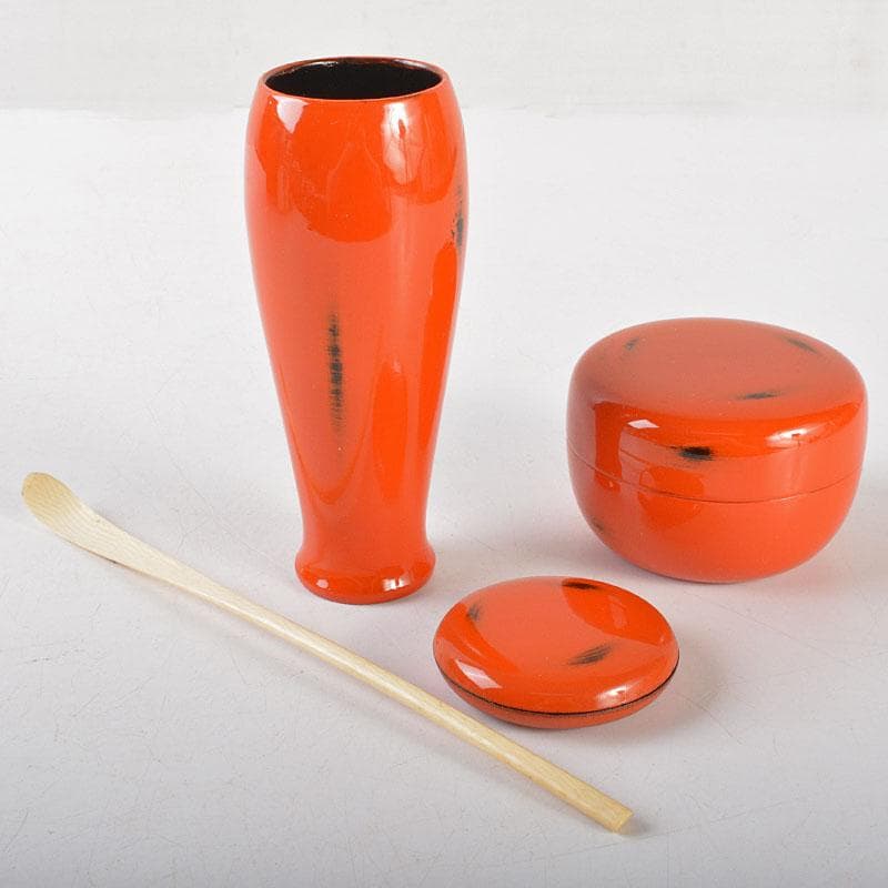 茶道具　桑茶箱　平安春峰作振出　棗　など　七点　一式　V　R6470