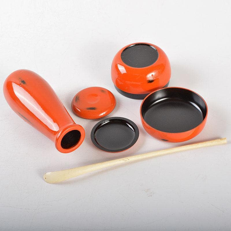 茶道具　桑茶箱　平安春峰作振出　棗　など　七点　一式　V　R6470