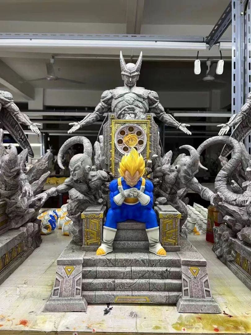 ドラゴンボール ベジータ ガレキ ガレージキット スタチュー X②⑧