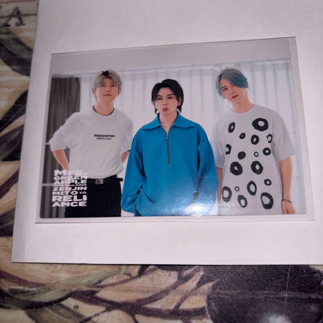 Mrs. GREEN APPLE ゼンジンリライアンスフォトカード 1枚 034 - メルカリ