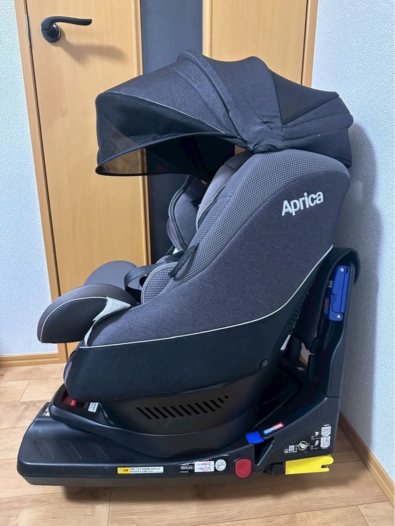 極美品✨Apricaチャイルドシート クルリラプレミアムAB プレミアムグレー