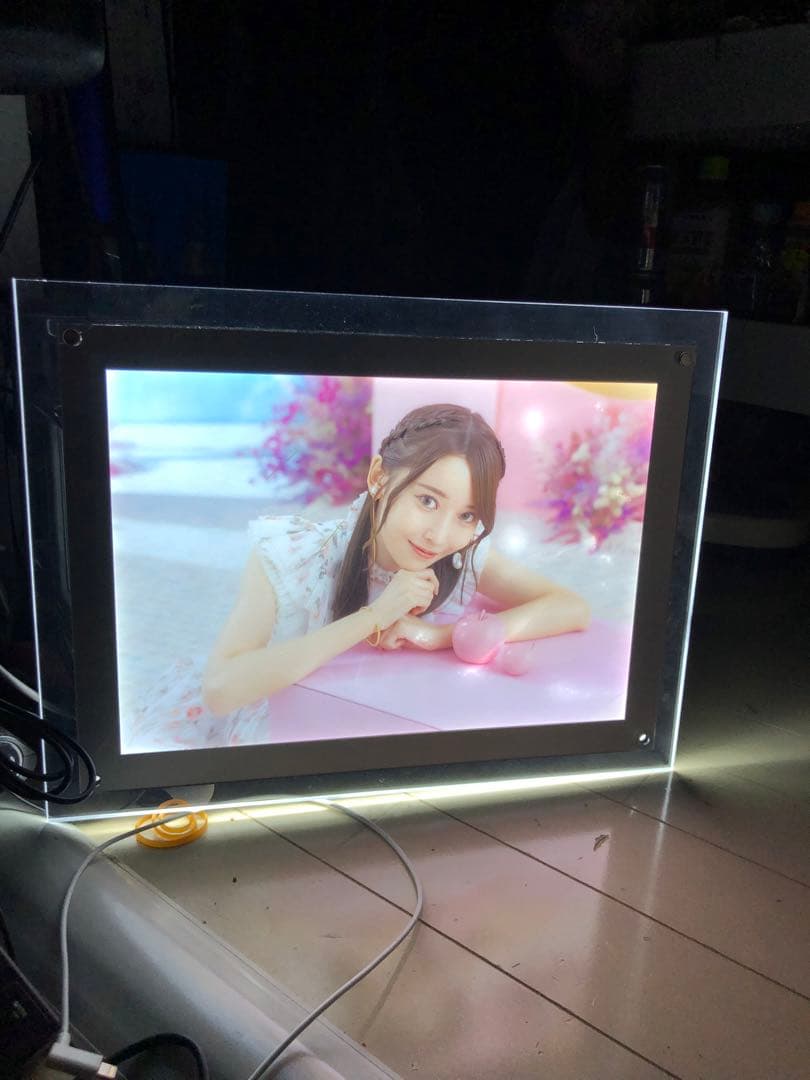 当選 黒見明日香 乃木坂 乃木フェスオリジナルLEDライトパネル 5名