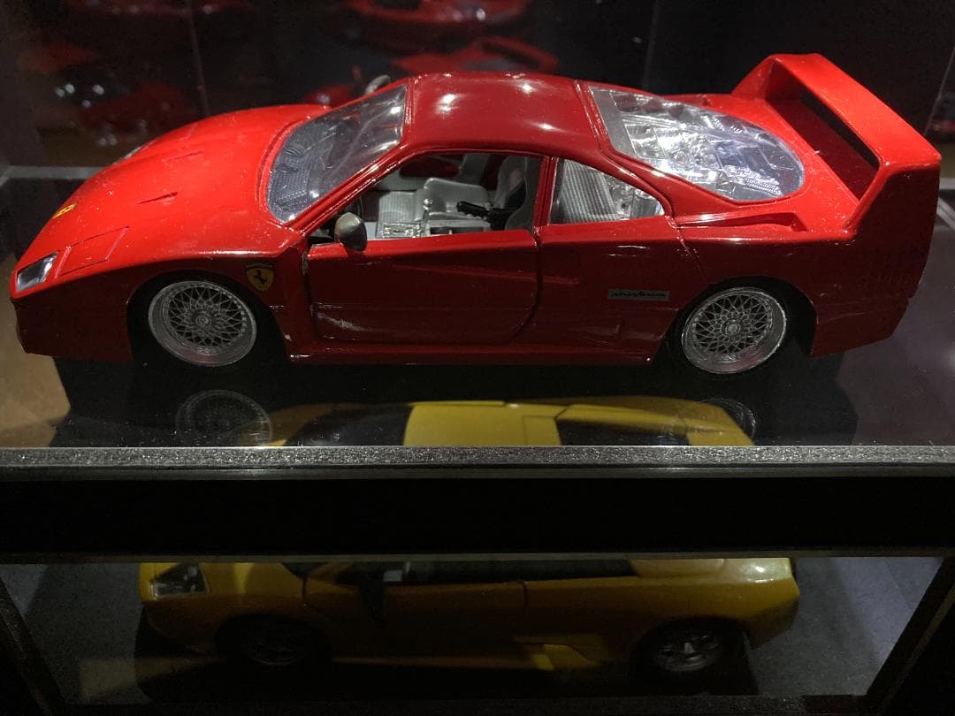 モデルカー用ジオラマ：1/24 ショールーム＆ガレージⅣ（吹き抜け2階タイプ）