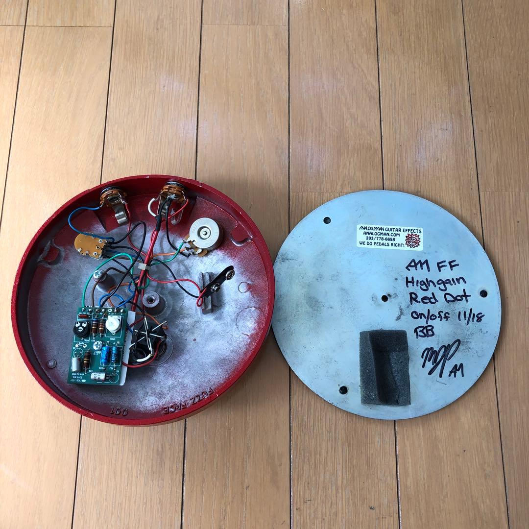 ギター Analog.man Sunface NKT Red Dot High Gain