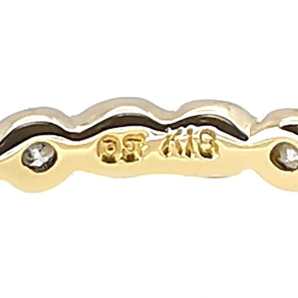 オレフォーチェ K18 ダイヤ エタニティ リング ココ 0.26ct 定価9万