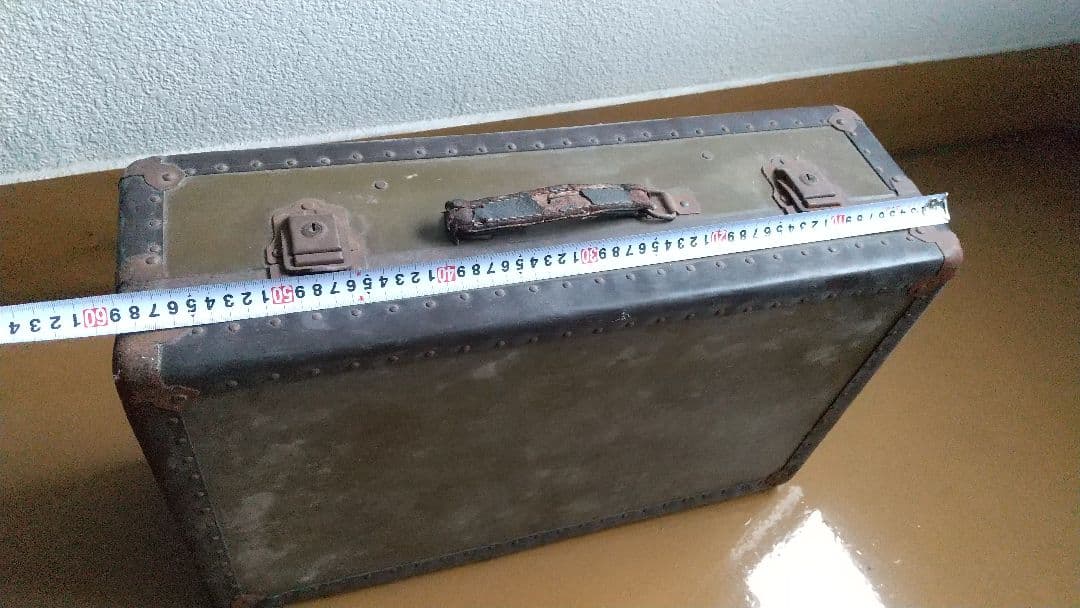 旧日本軍　陸軍　軍医　トランクケース　遺品