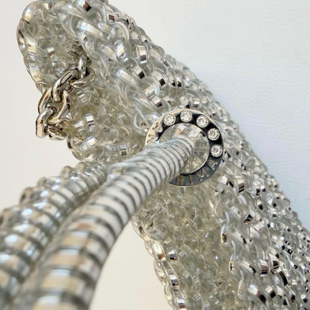 極美品　アンテプリマ　ミニアトゥーラ　シルバー　チェーン付き　2way