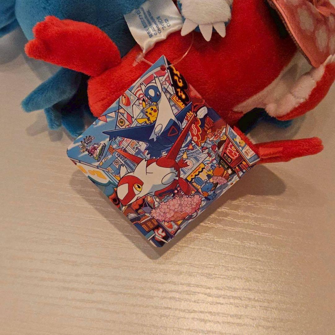 ポケモンセンター　福岡　ぬいぐるみ ピカチュウ ラティアス ラティオス