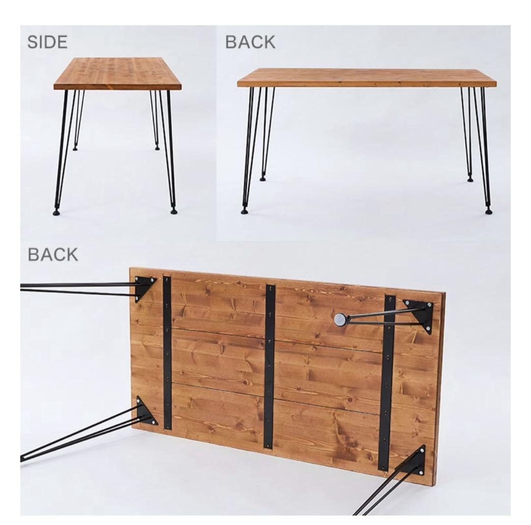 ※最終値下げ※【美品】LOWYA 天然木ダイニングテーブル 幅120