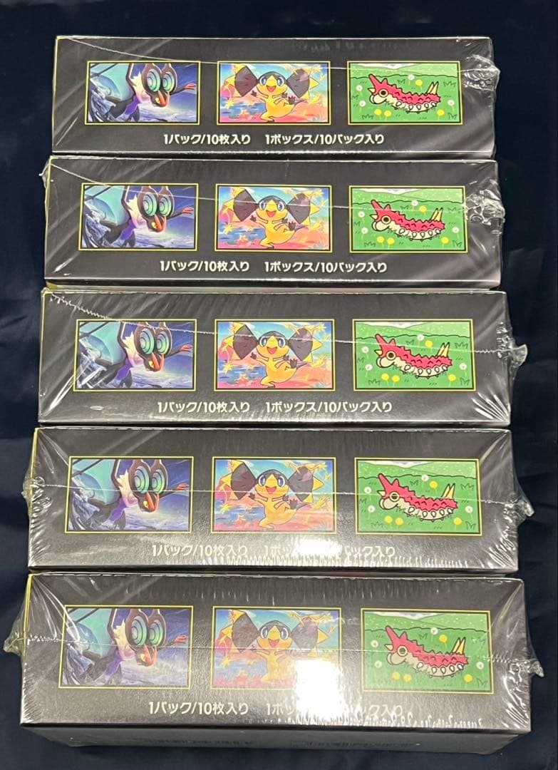 ポケモンカード MEGAドリームex 5BOX シュリンク付き