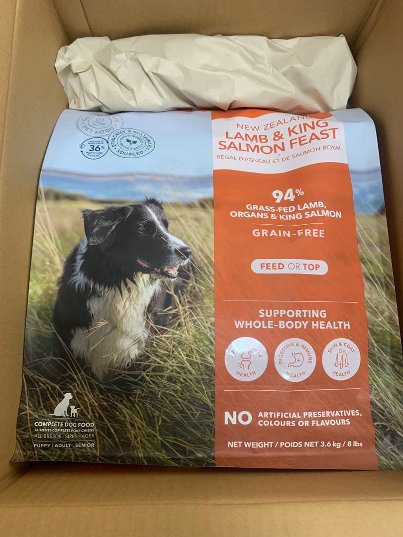 K9ナチュラル　ラム&キングサーモン3.6キロ K9ナチュラル ラム＆キングサーモン 3.6kg 3.6kg】K9ナチュラル