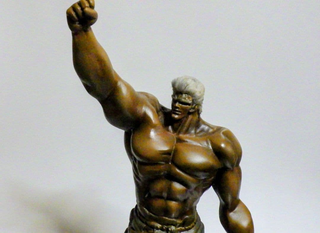 北斗の拳　ラオウ　ガレージキット完成品　ガレキ　プラモデル　ガレージキット