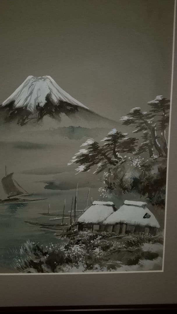 日本画水墨画⑮