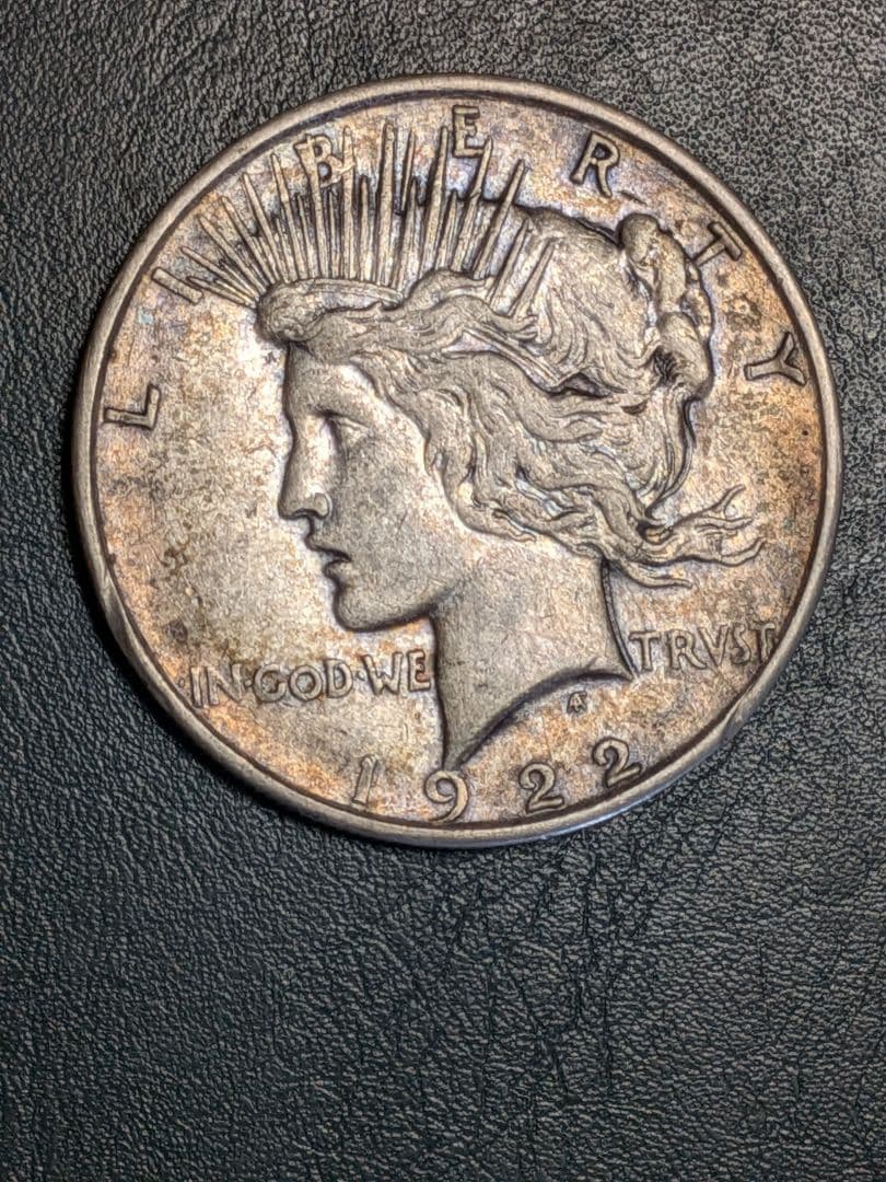 ピース1ドル銀貨1922年!!! アメリカ 1ドル PEACE 銀貨 1922年 VF | ミスターコインズ
