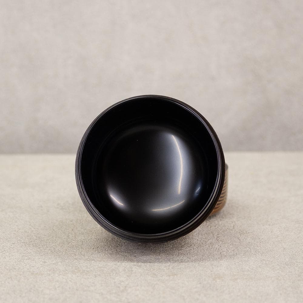 坂下雄峰 波蒔絵 大棗 茶器 茶道具 共布 共箱