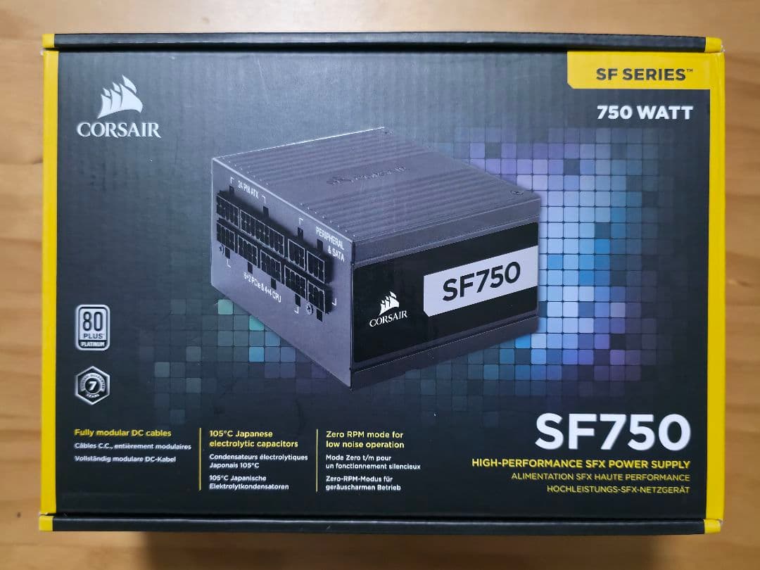 CORSAIR SF750 750W 電源ユニット