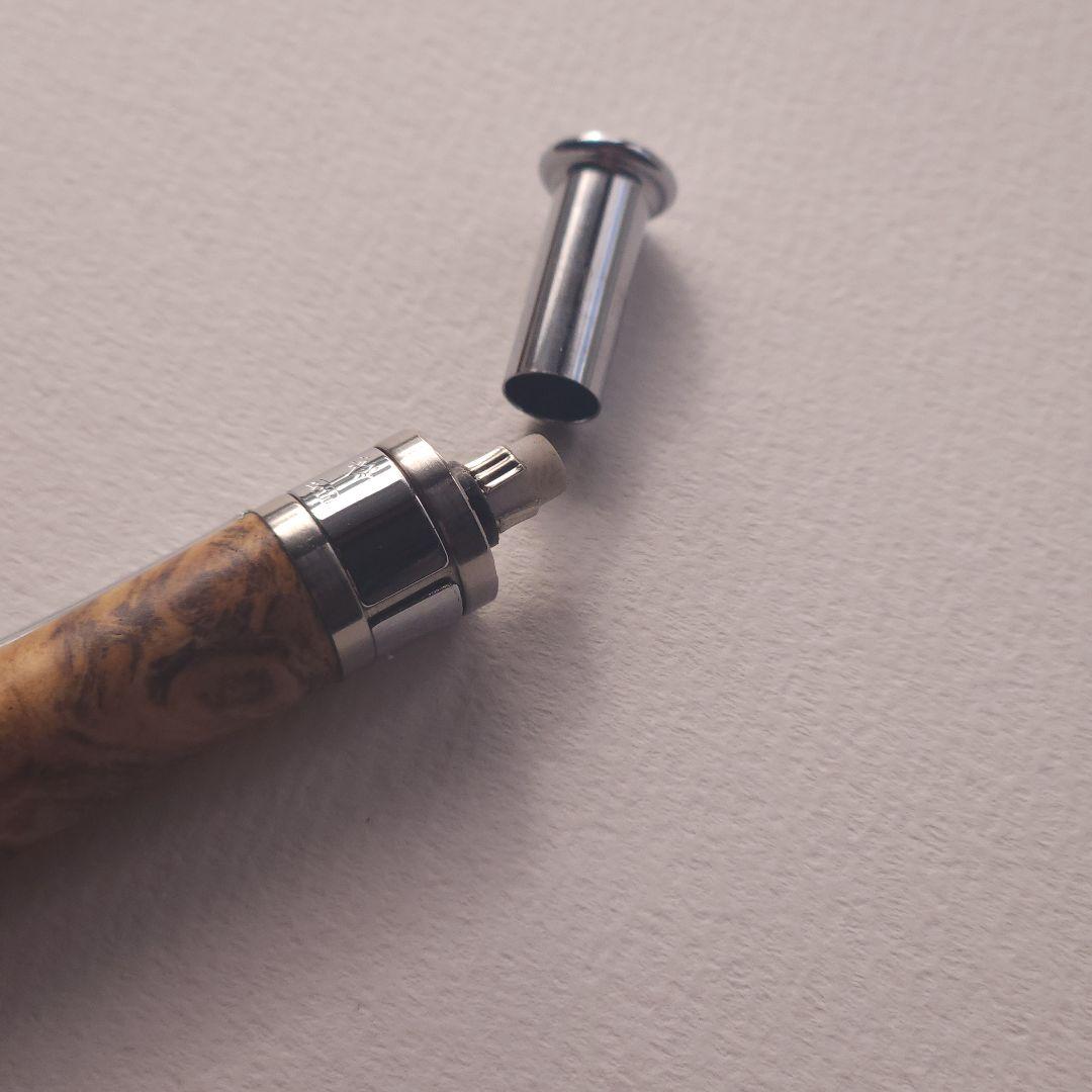 工房楔 花梨紅白こぶ杢 シャープペンシル 0.5mm