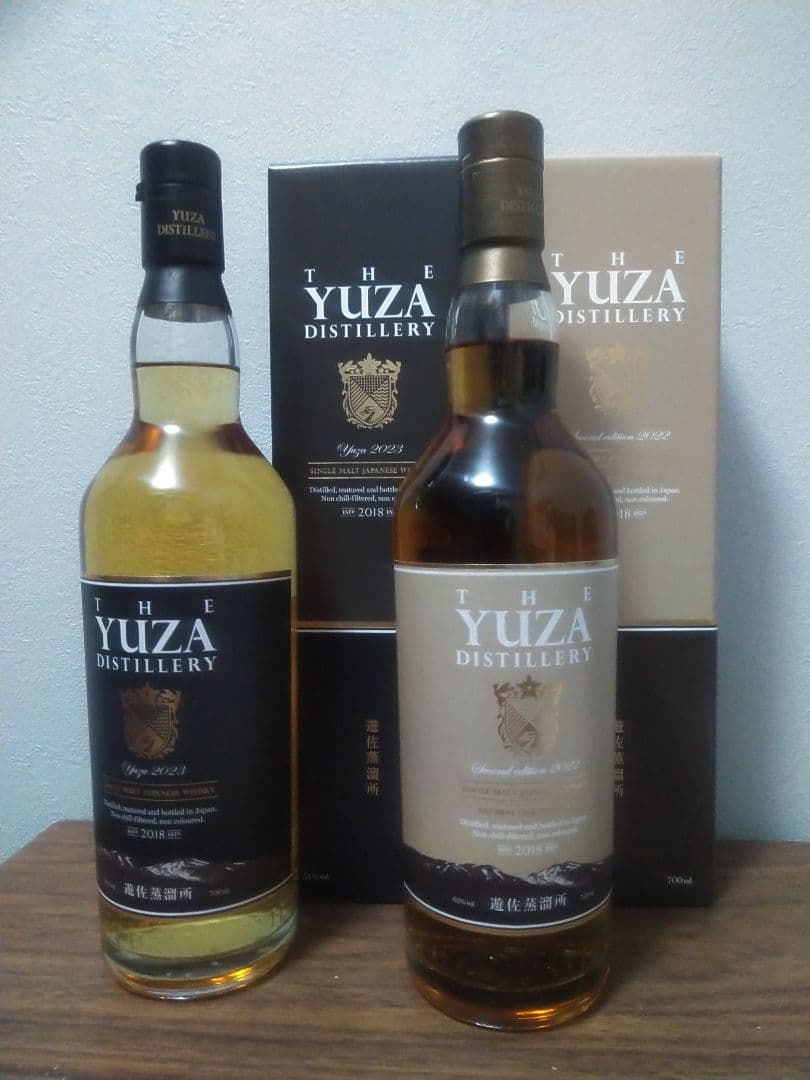 限定】遊佐 THE YUZA シングルモルト 2022＆2023 2本セット
