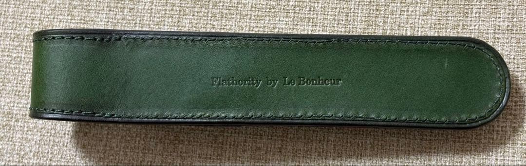 ル・ボナー 1本差し絞りペンケース グリーン - メルカリ
