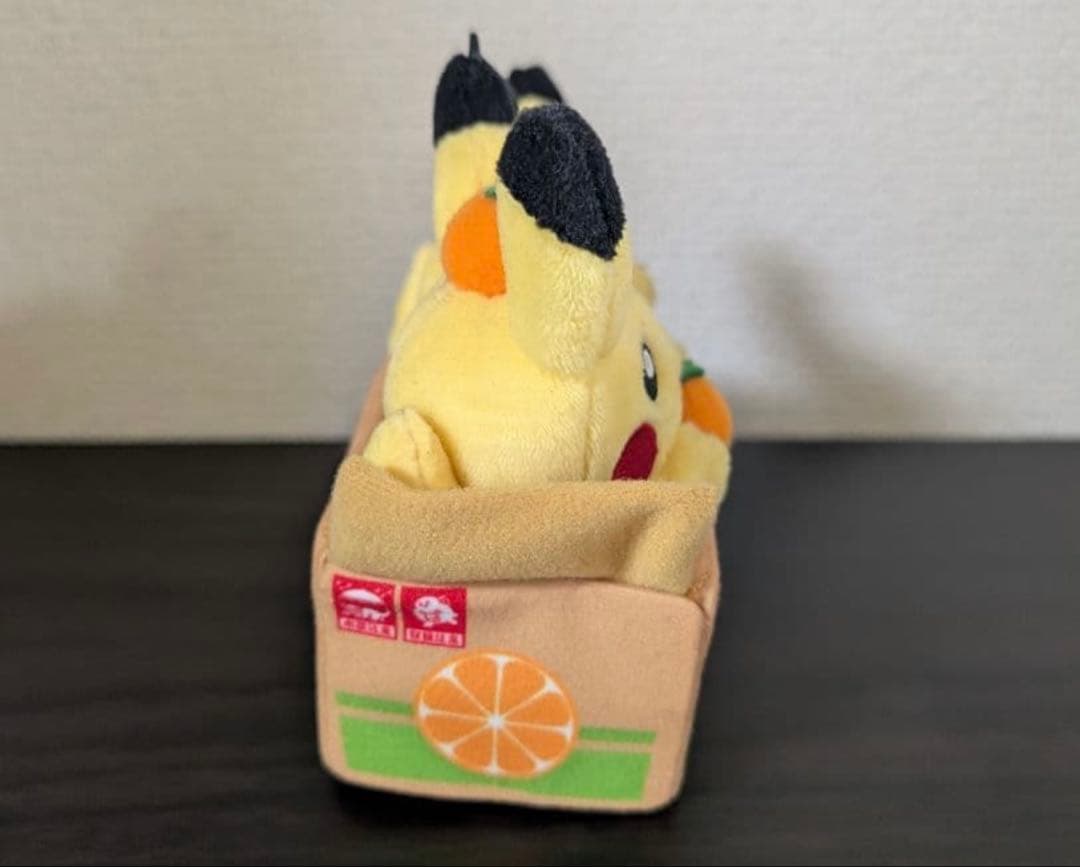 ペアピカチュウと愛媛みかん えひめ