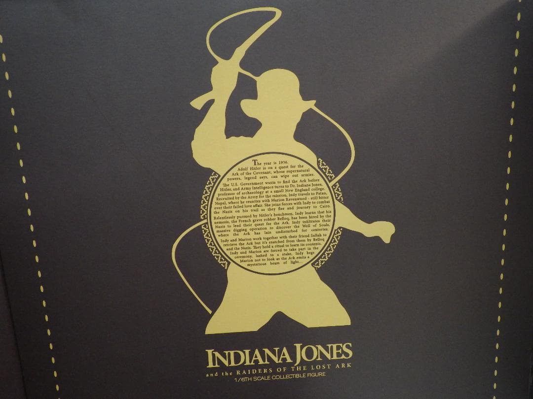 新品未使用★1/6フィギュアHot Toys, サイドショウ★インディジョーンズ サイドショウ インディ・ジョーンズ 魔宮の伝説 1/6 インディアナ