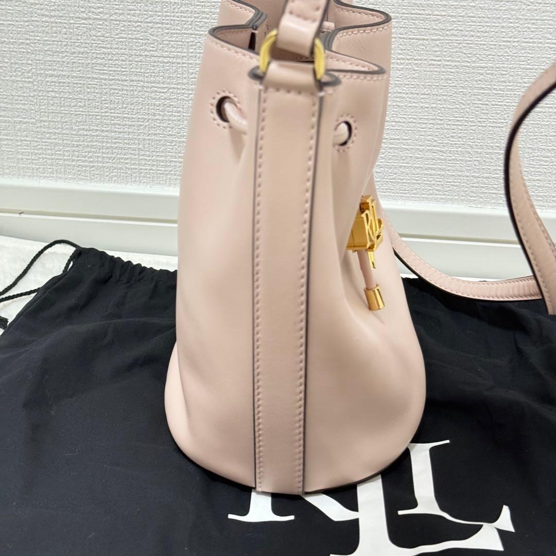 ローレンラルフローレン アンディ 巾着 ドローストリングショルダーバッグ未使用級