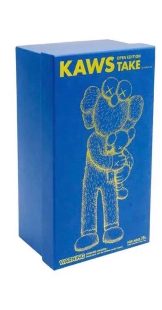KAWS Take Vinyl Figure Blue