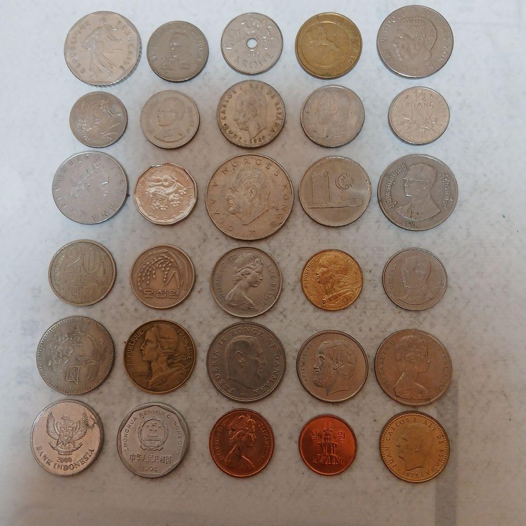 古銭硬貨 まとめ売り 外国海外コレクション30枚セット 248 - メルカリ