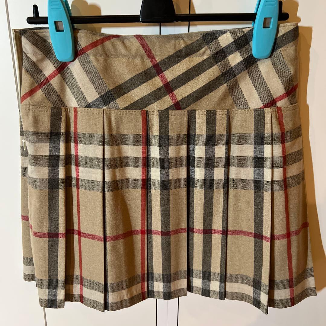バーバリー　Burberry Children スカート　冬用　大人も着用可