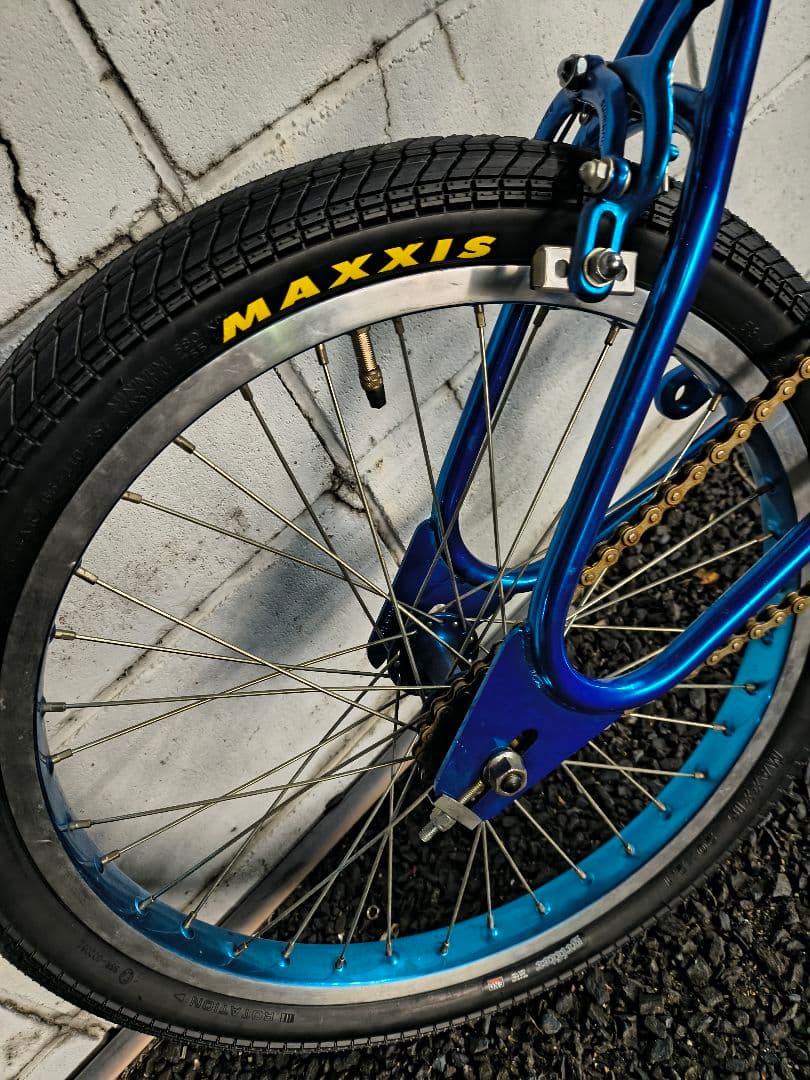 は*か様 Team Attackers BMXバイク 青 - メルカリ