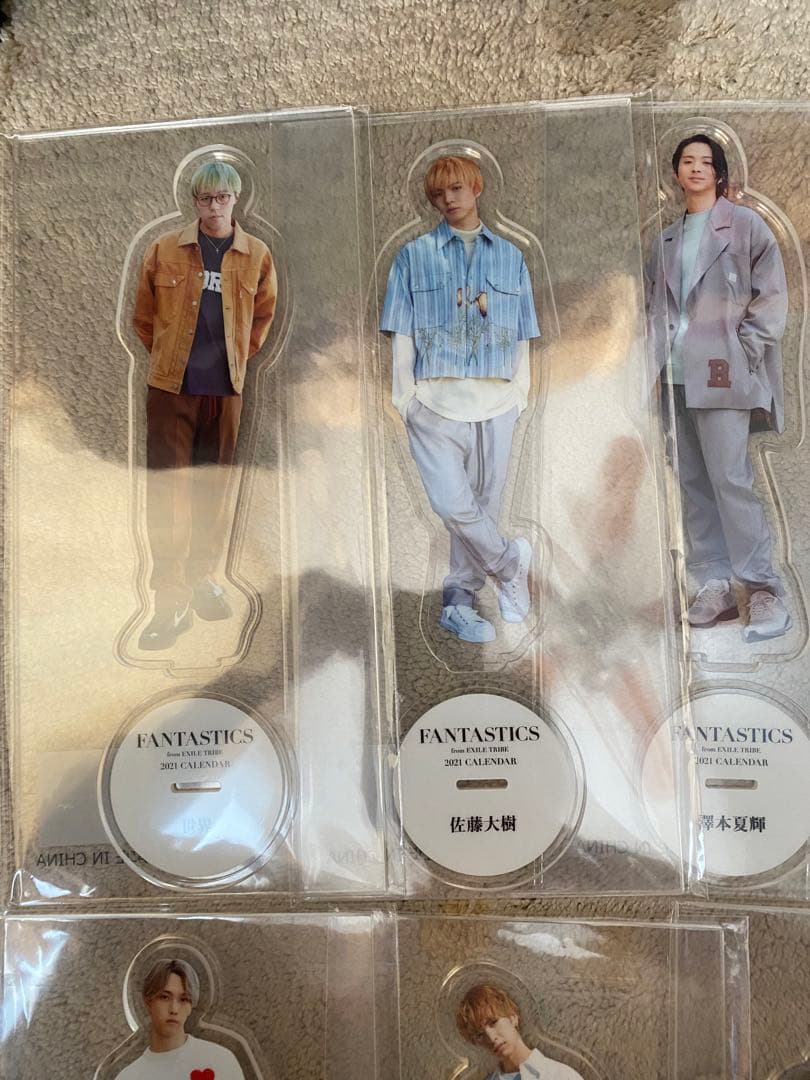 FANTASTICS ファンタカレンダーアクスタコンプ全メンバーセット
