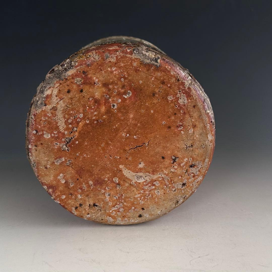 茶道具 古伊賀写 水指 上田直方 共箱 伊賀 陶芸 稽古 茶会 侘び - 工芸