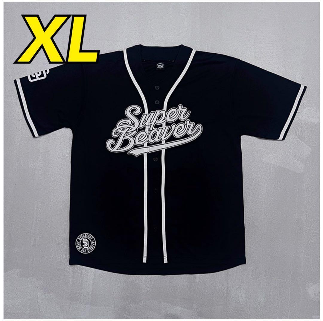 新品未開封】SUPER BEAVER ベースボールシャツ ブラック XL