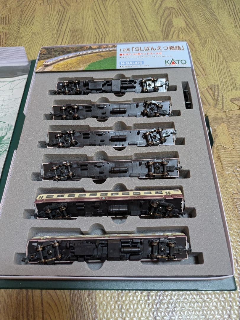 KATO 10-403 Nゲージ 12系客車セット ばんえつ物語